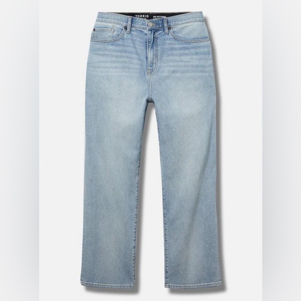 Torrid Light Blue High-Rise Denim Jeans - Picture 2 of 7